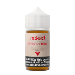 Naked 100 E-Liquid - American Patriots 60mL