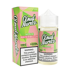 Cloud Nurdz E-Liquid - Apple Watermelon 100mL