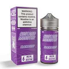 Custard Monster E-Liquid - Blackberry 100mL