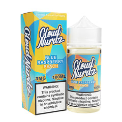Cloud Nurdz E-Liquid - Blue Razz Peach 100mL