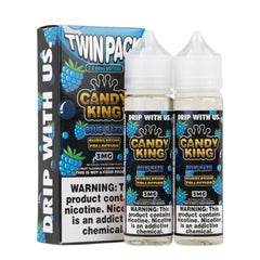 Candy King Twin Pack E-Liquid - Blue Razz 120mL