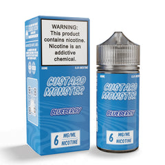 Custard Monster E-Liquid - Blueberry 100mL