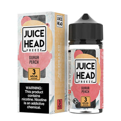 Juice Head Freeze E-Liquid - Guava Peach 100mL
