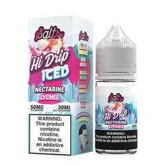 Hi-Drip Salts - Iced Nectarine Lychee 30mL