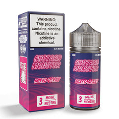 Custard Monster E-Liquid - Mixed Berry 100mL