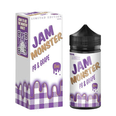 Jam Monster E-Liquid - Pb & Grape 100mL