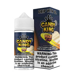 Candy King E-Liquid - Peachy Rings 100mL