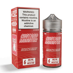 Custard Monster E-Liquid - Strawberry 100mL