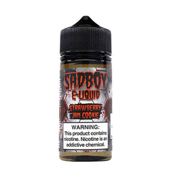 Sad Boy E-Liquid - Strawberry Jam Cookie 100mL
