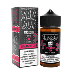 Sad Boy E-Liquid - Strawberry Jam 100mL