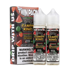 Candy King Twin Pack E-Liquid - Strawberry Watermelon 120mL