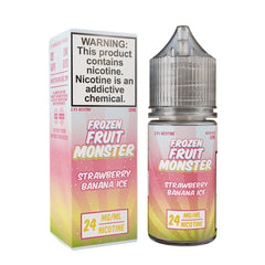 Fruit Monster Frozen Salt - Strawberry Banana Ice 30mL