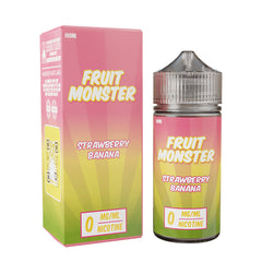 Fruit Monster E-Liquid - Strawberry Banana 100mL