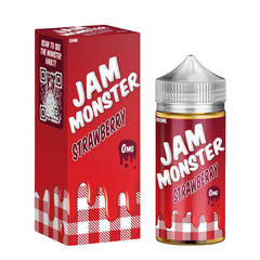 Jam Monster E-Liquid - Strawberry 100mL