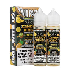 Candy King Twin Pack E-Liquid - Tropic 120mL