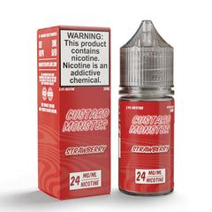 Custard Monster Salt - Strawberry 30mL