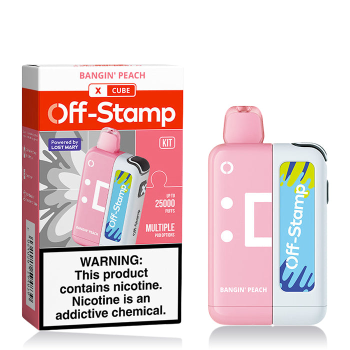 Off-Stamp X-Cube 25K Puffs Disposable Kit