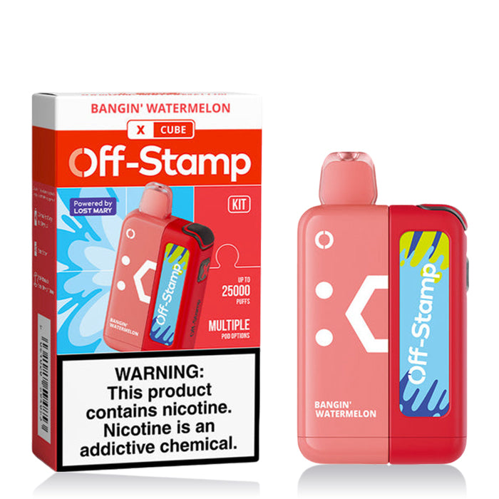 Off-Stamp X-Cube 25K Puffs Disposable Kit