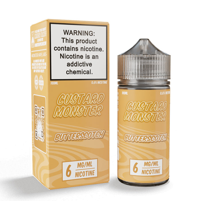 Custard Monster E-Liquid - Butterscotch 100mL Supreme SV USA Custard Monster E-Liquid - Butterscotch 100mL Supreme SV USA