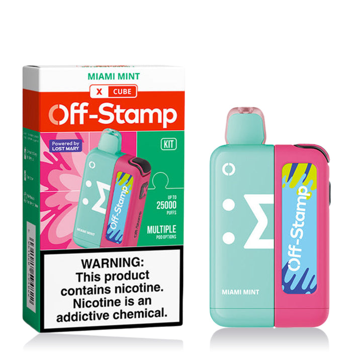 Off-Stamp X-Cube 25K Puffs Disposable Kit