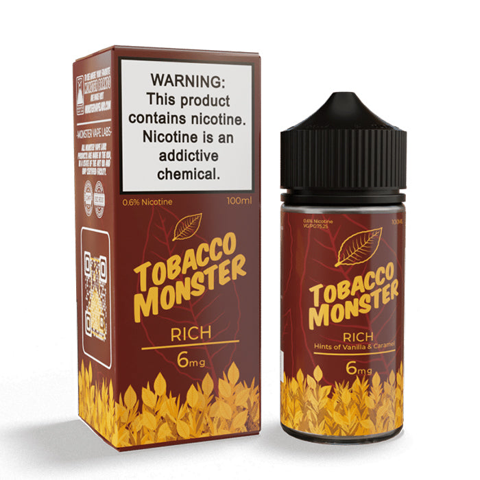 Tobacco Monster E-Liquid - Rich 100mL