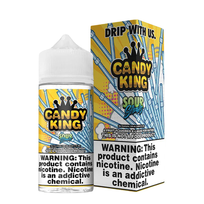 Candy King E-Liquid - Sour Straws 100mL