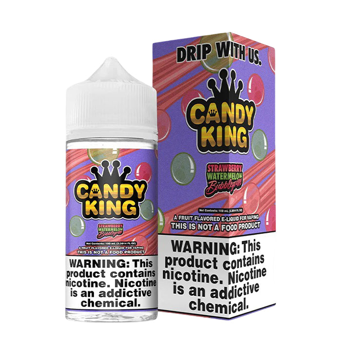 Candy King E-Liquid - Strawberry Watermelon Bubblegum 100mL